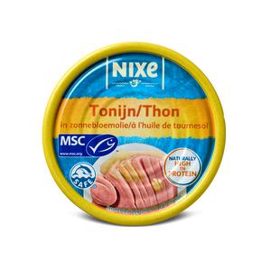 Nixe Tonijn in zonnebloemolie