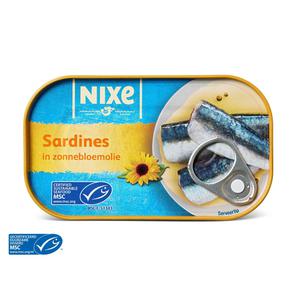 Nixe Sardines in zonnebloemolie