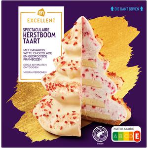 AH Excellent Spectaculaire kerstboom taart
