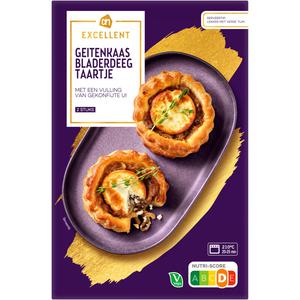AH Excellent Geitenkaas bladerdeeg taartje