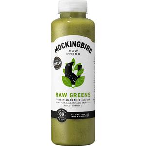 Mockingbird Raw greens smoothie