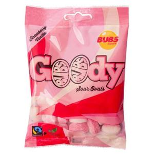 Bubs Goody Sour Strawberry Vanilla