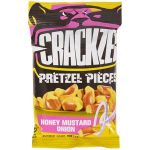 Crackzel Pretzelstukjes Honing Mosterd Ui