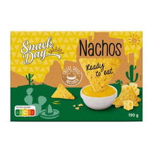 Snack Day Nachos met kaassaus