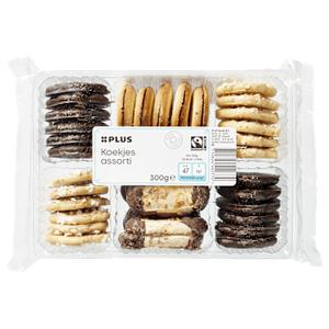 PLUS Koekjes assorti Fairtrade