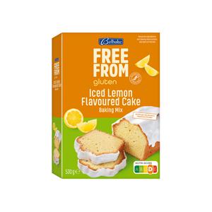 Belbake Glutenvrije bakmix iced lemon cake