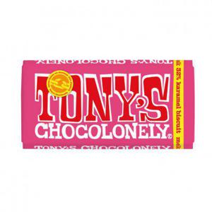 Tony's Chocolonely Melk karamel biscuit