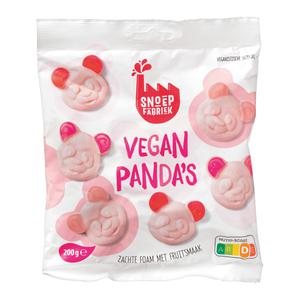 Snoepfabriek Vegan panda's