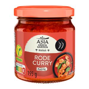Asia Green Garden Currypasta rood