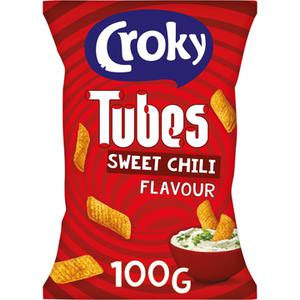 Croky Tubes Sweet Chili Flavour