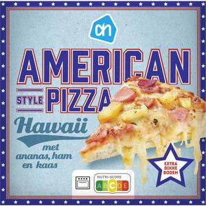American style pizza Hawaii