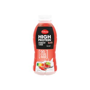 Milbona High Protein kefirdrank aardbei