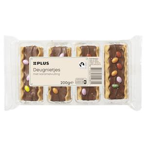 PLUS Deugnietjes met karamelvulling