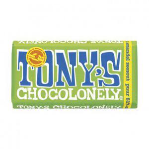 Tony's Chocolonely Puur 51% amandel-zeezout