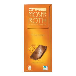 Moser Roth Chocoladereep karamel