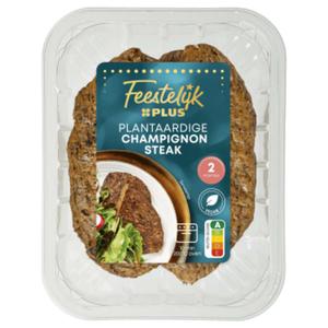 Feestelijk PLUS Plantaardig champignon steak