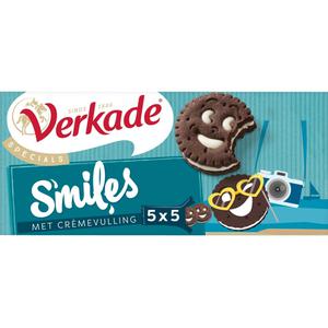 Verkade Smiles met cremevulling