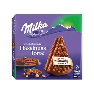 Milka Chocolade & Hazelnoot taart