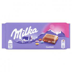 Milka Confetti chocolade reep