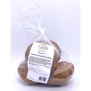 I am Gluten Free Petit Pain Francais Bruin 4 stuks - Glutenvrij