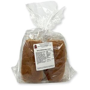 Le Poole Bruin Zadenpuntje 4 Stuks - Glutenvrij
