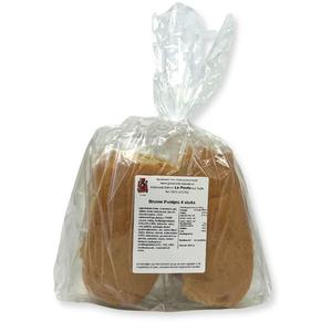 Le Poole Bruine Puntjes 4 Stuks - Glutenvrij