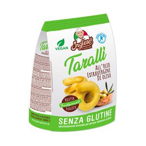 Inglese Gluten Free Taralli met Extra Vergine Olijfolie 180 gram - Glutenvrij