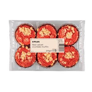 PLUS Muffins red velvet
