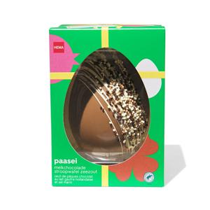 Hema Luxe chocolade ei melk stroopwafel en zeezout