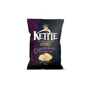 Kettle Chips camembert & oak smoked garlic