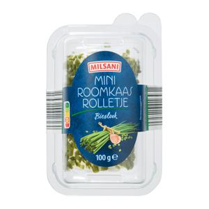 Milsani Mini roomkaasrolletjes bieslook
