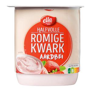 Ella Halfvolle romige kwark aardbei