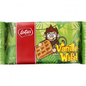 Lotus Wafels vanille aap