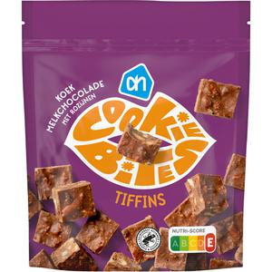AH Cookie bites tiffins melkchocolade
