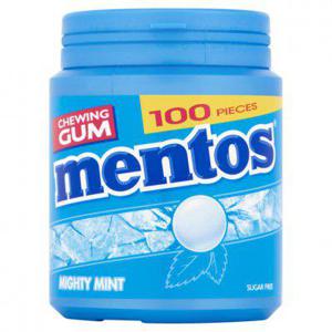 Mentos Gum Bottle mighty mint