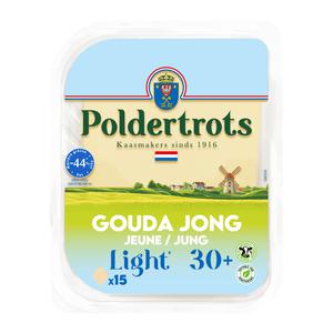 Poldertrots Goudse jonge kaas light 30+