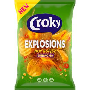 Croky Chips Explosions Hot & Spicy Sriracha