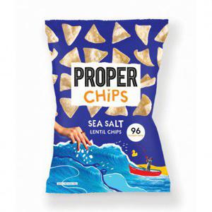 PROPER Sea salt lentil chips