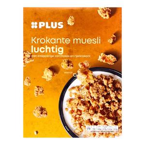 PLUS Krokante muesli luchtig gepofte granen