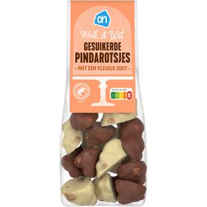 AH Gesuikerde pindarotsjes melk & wit