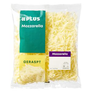PLUS Geraspte kaas mozzarella
