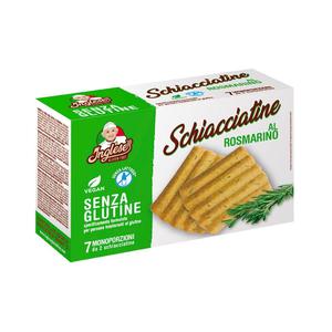 Inglese Gluten Free Beschuitbroodjes Rozemarijn (Schiacciatine) 125 gram - Glutenvrij