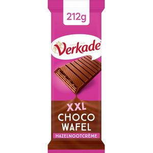 Verkade XXL choco wafel hazelnootcreme