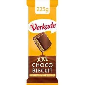 Verkade XXL choco biscuit karamelsmaakvulling
