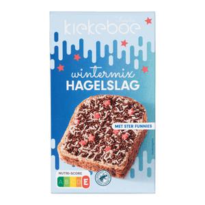 Kiekeboe Wintermix hagelslag