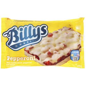 Billy's Panpizza pepperoni