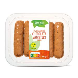 Vemondo Plantaardige chipolataworstjes