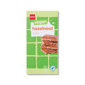 Hema Vegan reep hazelnoot