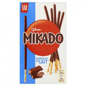 LU Mikado chocolade koekjes glico