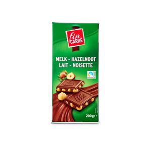 Fin Carre Chocoladereep melk hazelnoot